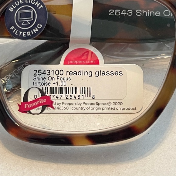 Tortoise Shell Reading Glasses - Picture 2 of 2